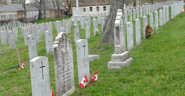 Fort Massey Cemetery is the oldest military cemetery in the city of Halifax and contains the graves of many soldiers since its opening in 1843.